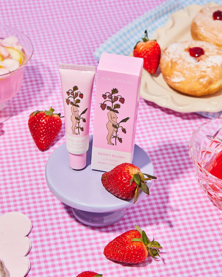 Berry Blush Lip Balm - Bopo Women