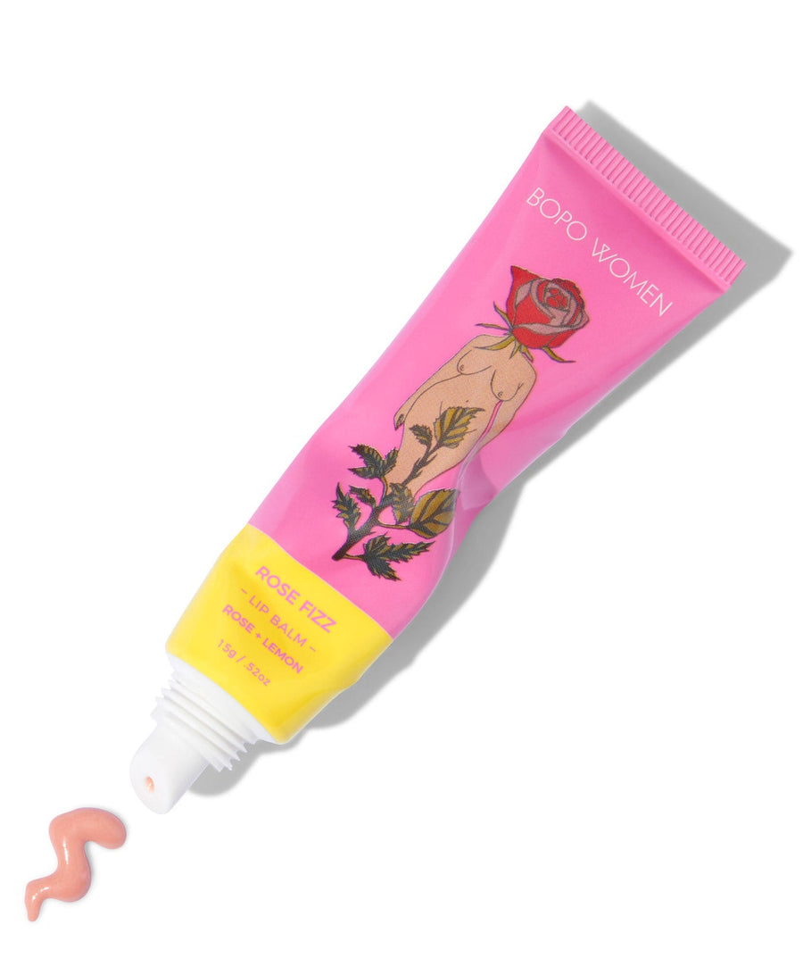 Rose Fizz Lip Balm - Bopo Women